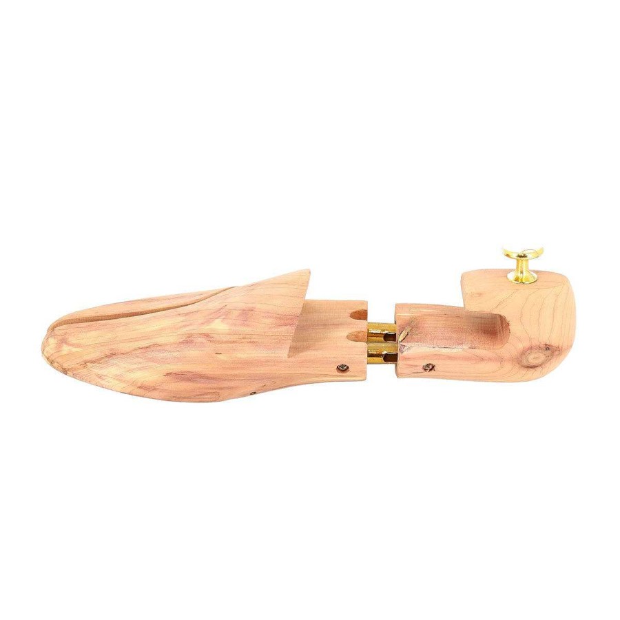 Leonardo Expandable Shoe Tree In Aromatic Cedar Wood In Various Sizes