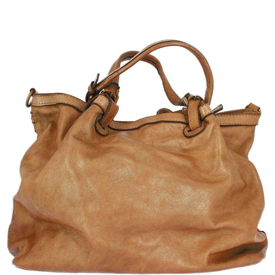 Leonardo Petrarca Women'S Bag Handmade In Woven Leather With Shoulder Strap