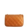 Leonardo Vanity Shoulder Bag In Brown Quilted Leather