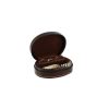 Leonardo Oval Jewelery Box Made Of Leather For Jewelery In Various Colours