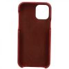 Leonardo Iphone Cover In Hand-Buffed Red Leather