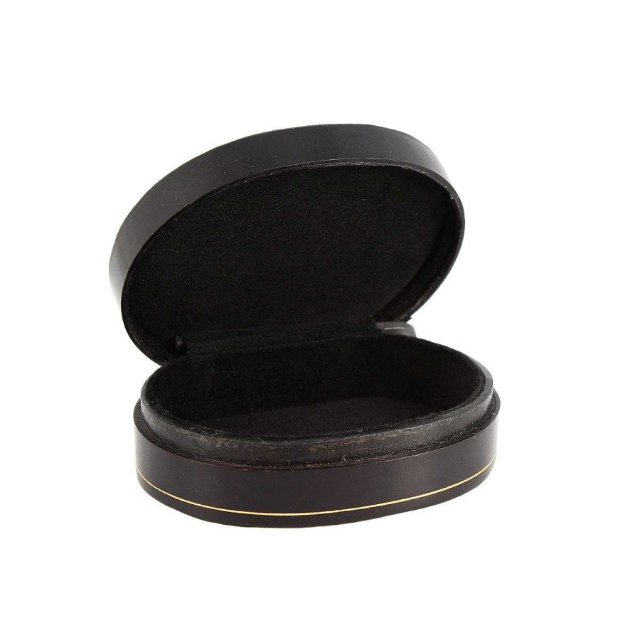 Leonardo Oval Jewelery Box Made Of Leather For Jewelery Available In Various Colours