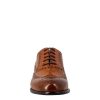 Leonardo Elegant Brown Leather Men'S Brogue Oxford