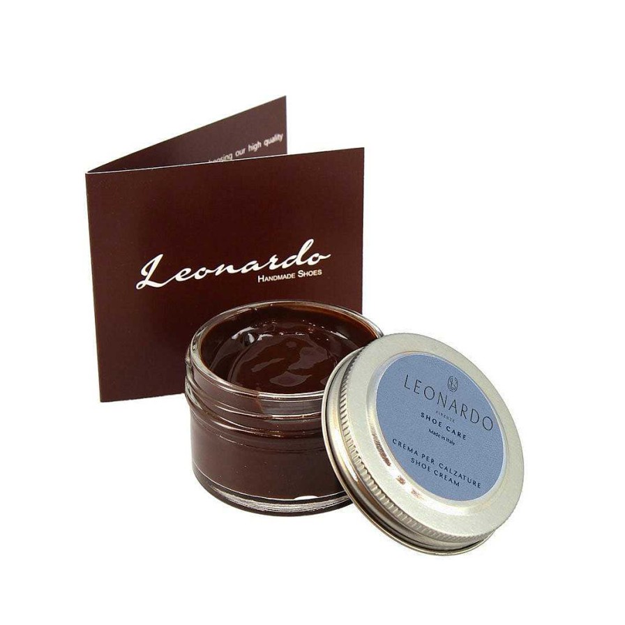 Leonardo Cream Shoe Polish For Leather Shoes 50 Ml