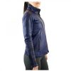 Leonardo Cesira Model Women'S Jacket Handmade In Blue Lambskin