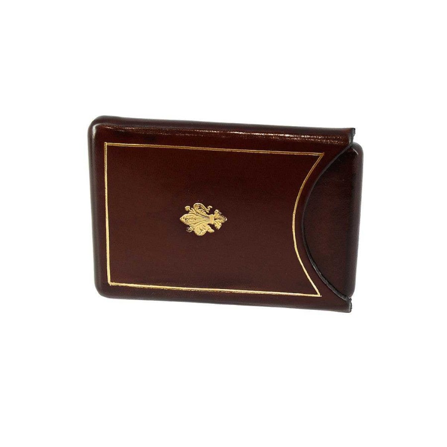 Leonardo Business Card Holder Credit Cards Made Of Leather Available In Various Colours