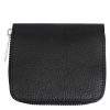 Leonardo Small Women'S Leather Wallet With Zip