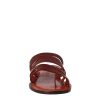 Leonardo Celestia Women'S Ancient Roman Style Sandals In Brown Leather