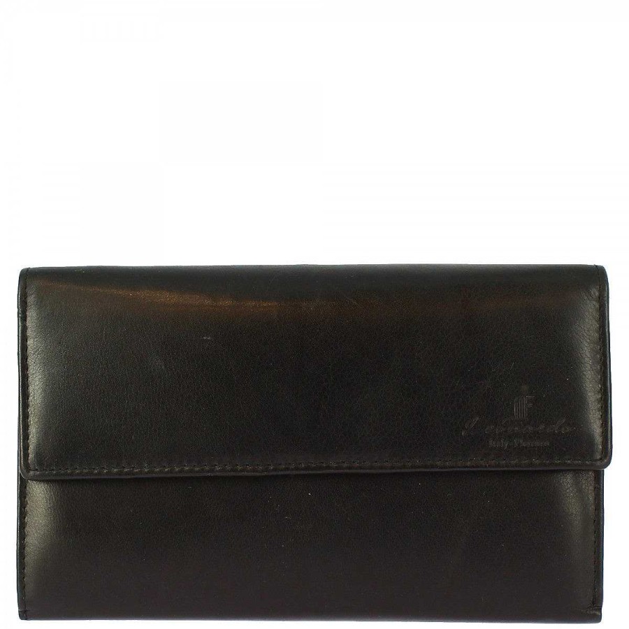 Leonardo Wallet Made Of Nappa With Compartment For Credit Cards, Banknotes And Coins In Various Colours