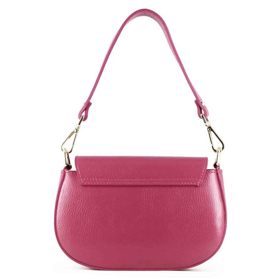 Leonardo Grace Women'S Handbag In Pink Leather