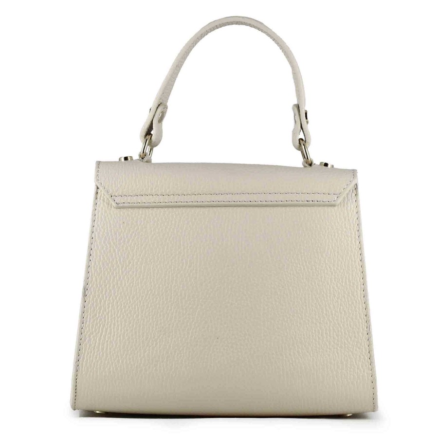 Leonardo Lady K Women'S Handbag In Beige Leather