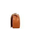 Leonardo Timeless Medium Shoulder Bag In Brown Quilted Leather