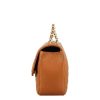 Leonardo Medium Vanity Shoulder Bag In Brown Quilted Leather