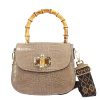 Leonardo Handcrafted Women'S Handbag In Beige Leather With Removable Shoulder Strap