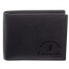 Leonardo Sauvage Men'S Wallet In Calfskin, Card Holder, Banknotes, Side Pockets