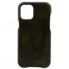 Leonardo Iphone Cover In Hand-Buffed Military Green Leather