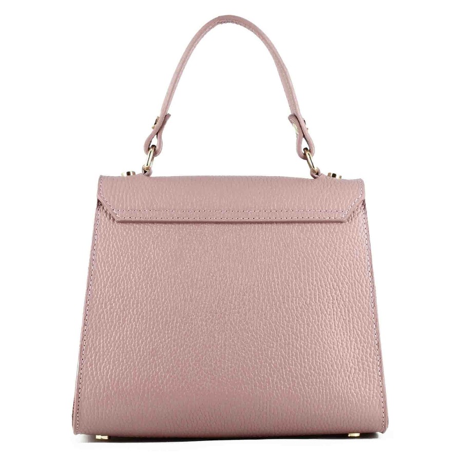 Leonardo Lady K Women'S Handbag In Pink Leather