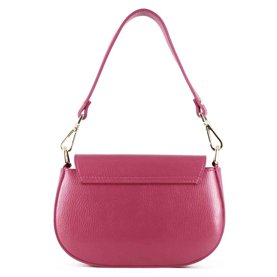 Leonardo Grace Women'S Handbag In Pink Leather