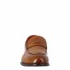 Leonardo Elegant Brown Men'S Moccasin In Full Grain Leather