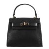 Leonardo Lady K Women'S Handbag In Black Leather