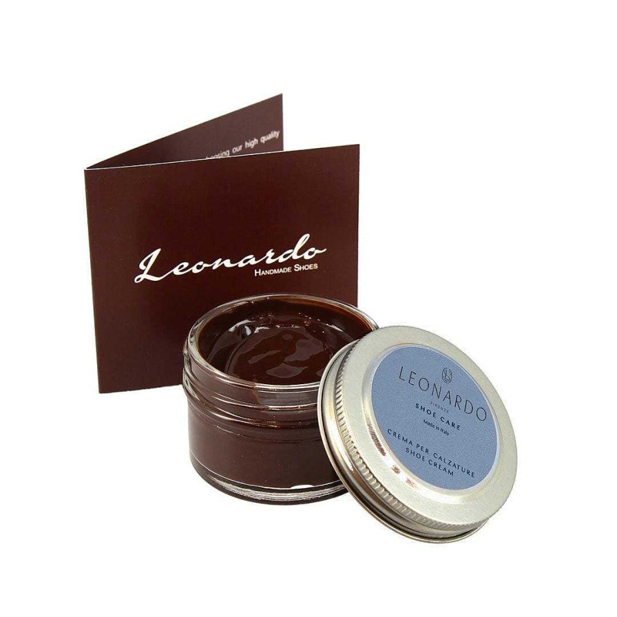 Leonardo Cream Shoe Polish For Leather Shoes 50 Ml