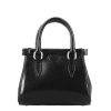 Leonardo Fiorenza Leather Handbag With Removable Black Shoulder Strap