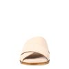 Leonardo Double Band Sandal For Women In Beige Suede