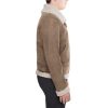 Leonardo Men'S Brown Sheepskin Jacket