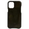 Leonardo Iphone Cover In Hand-Buffed Military Green Leather