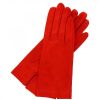 Leonardo Classic Handmade Women'S Gloves In Red Nappa