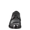 Leonardo Smooth Women'S Derby In Black Leather