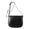 Leonardo Essential Women'S Bag In Black Smooth Leather