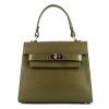 Leonardo Lady K Women'S Handbag In Green Leather