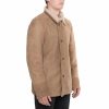 Leonardo Double-Breasted Men'S Sheepskin Jacket