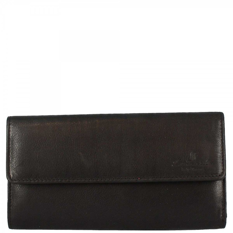 Leonardo Nappa Leather Wallet With Compartments For Credit Cards, Coins And Banknotes Available In Various Colours