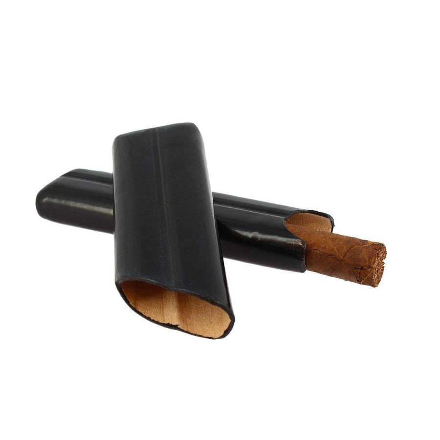 Leonardo Cuban Pocket Cigar Holder Made Of Leather Available In Various Colors